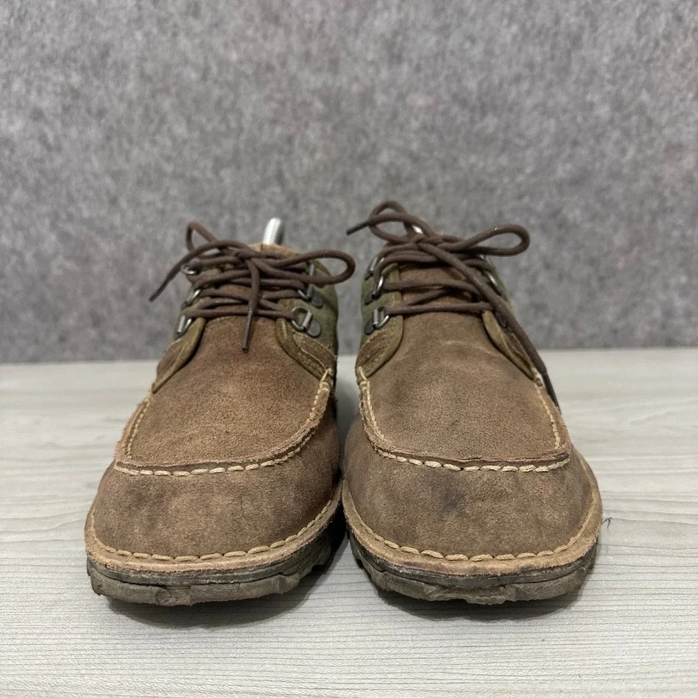 Merrell Palvai‎ Waterproof Mens Sz 9 Bison Brown Suede Leather Oxfords Shoes